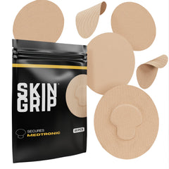 Skin Grip CGM Patch Waterproof: secure fit during showers and swims, protecting your sensor.
