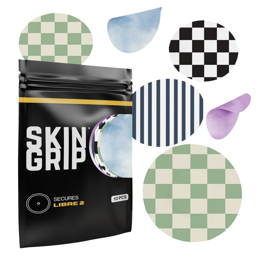 Skin Grip Freestyle Libre 2 sensor covers protect your CGM during daily activities.