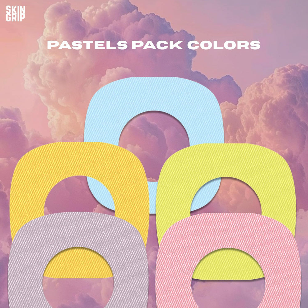 Pastel color pack adds low-profile style to daily CGM wear