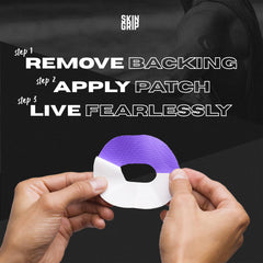 Rainbow Pack by Skin Grip with vibrant patches and simple application steps
