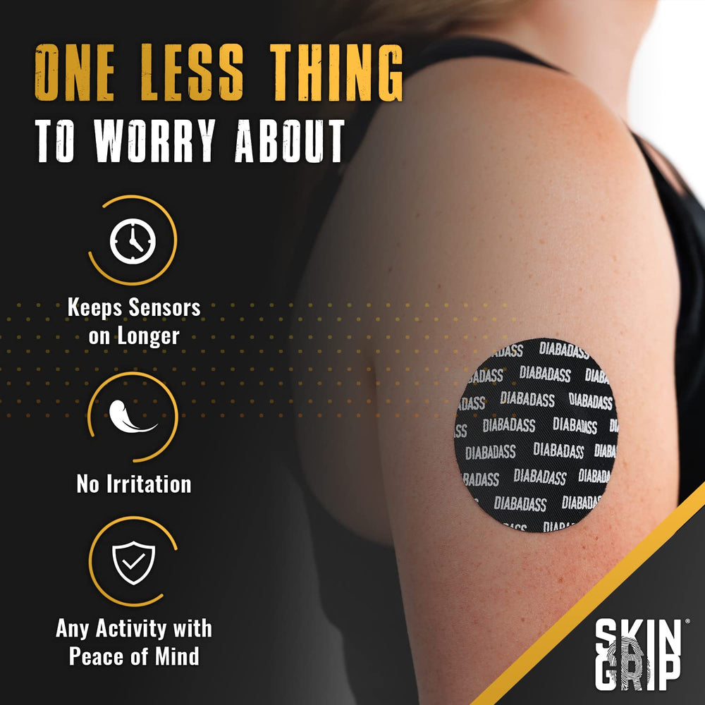 Skin Grip hypoallergenic adhesive patch with breathable materials for sensitive skin
