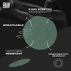 Skin Grip patch compatible with Stelo CGM for reliable sensor retention.