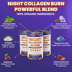 Close-up of melatonin and hyaluronic acid ingredients for calm nights