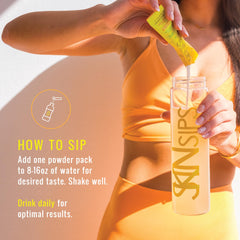 SkinSips high-absorption powder designed for fast uptake