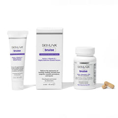 Skinuva duo set with towel and mirror for convenient home aftercare.