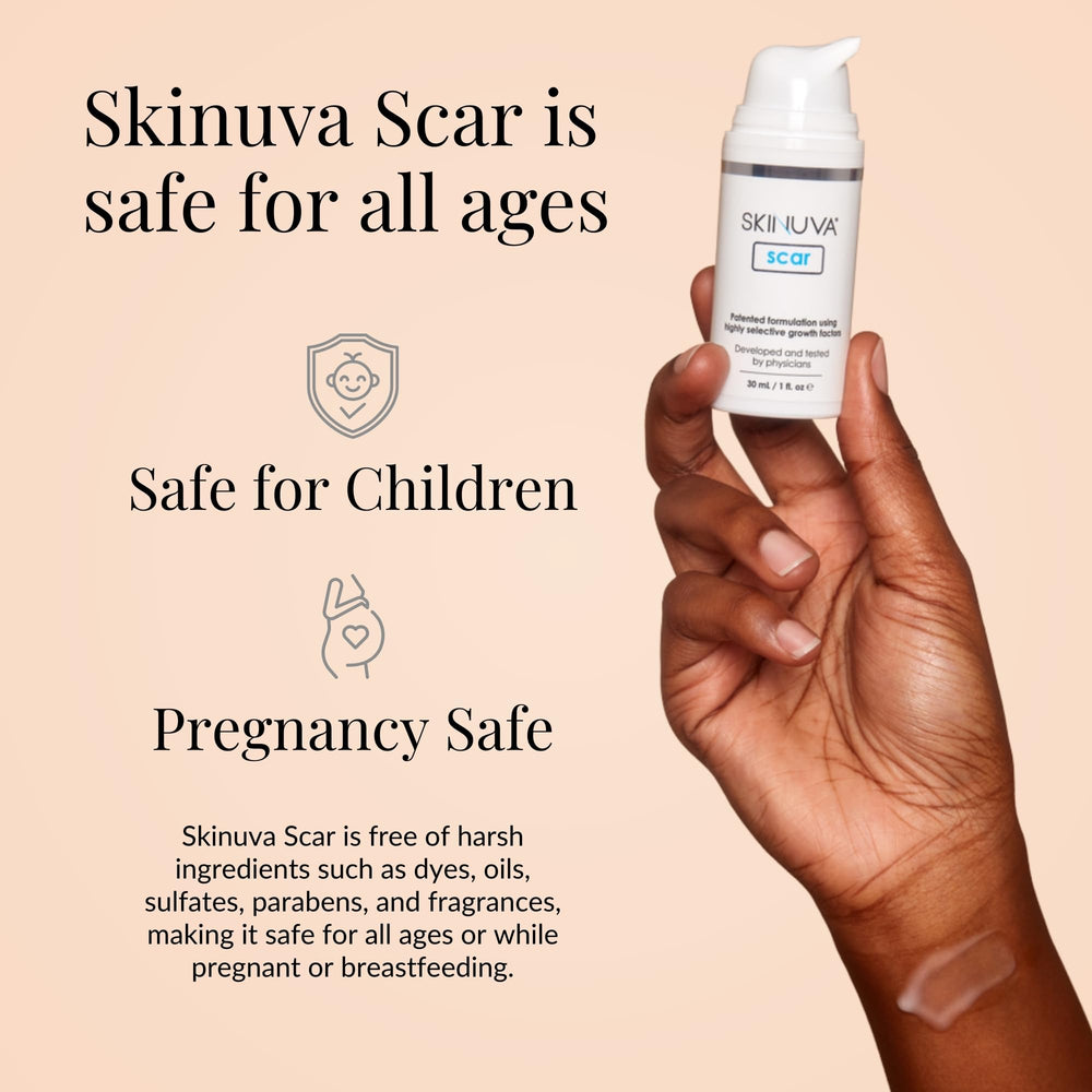 Close-up of Skinuva ingredients with hyaluronic acid
