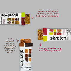 Skratch Labs Energy Bar during cycling showcases real-food fuel for long-distance rides