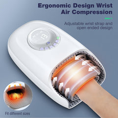 Skrform airbag closeup emphasizes adaptive pressure and customized palm kneading