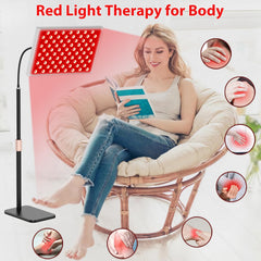 Skylaxy adjustable stand angle for directional light during sessions.