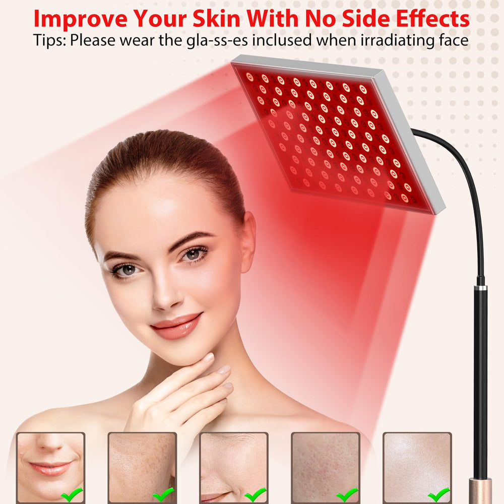 Skylaxy full-body light therapy panel for convenient wellness at home.