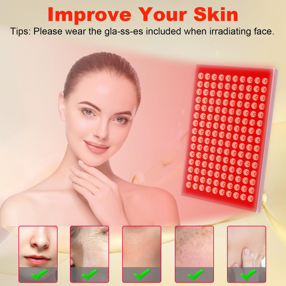Skylaxy body red light panel enables full-body use for potential comfort and relaxation