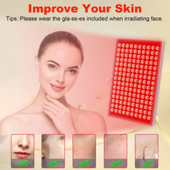 Skylaxy body red light panel enables full-body use for potential comfort and relaxation