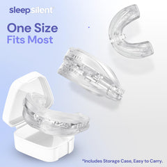 Sleep Silent designed for adults 18 plus for non-invasive snoring support