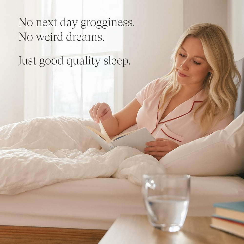 Sleepy Vibes travel-friendly setup ready for jet lag and on-the-go routines.