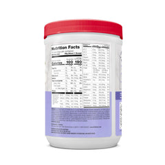 SlimFast vanilla-cream shake in a glass demonstrates convenient on-the-go nourishment.