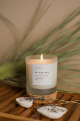 Slow North Sea Candle in frosted jar fits small spaces and gifting.