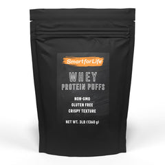 Smart for Life Whey Protein Puffs on-the-go snack for busy days.