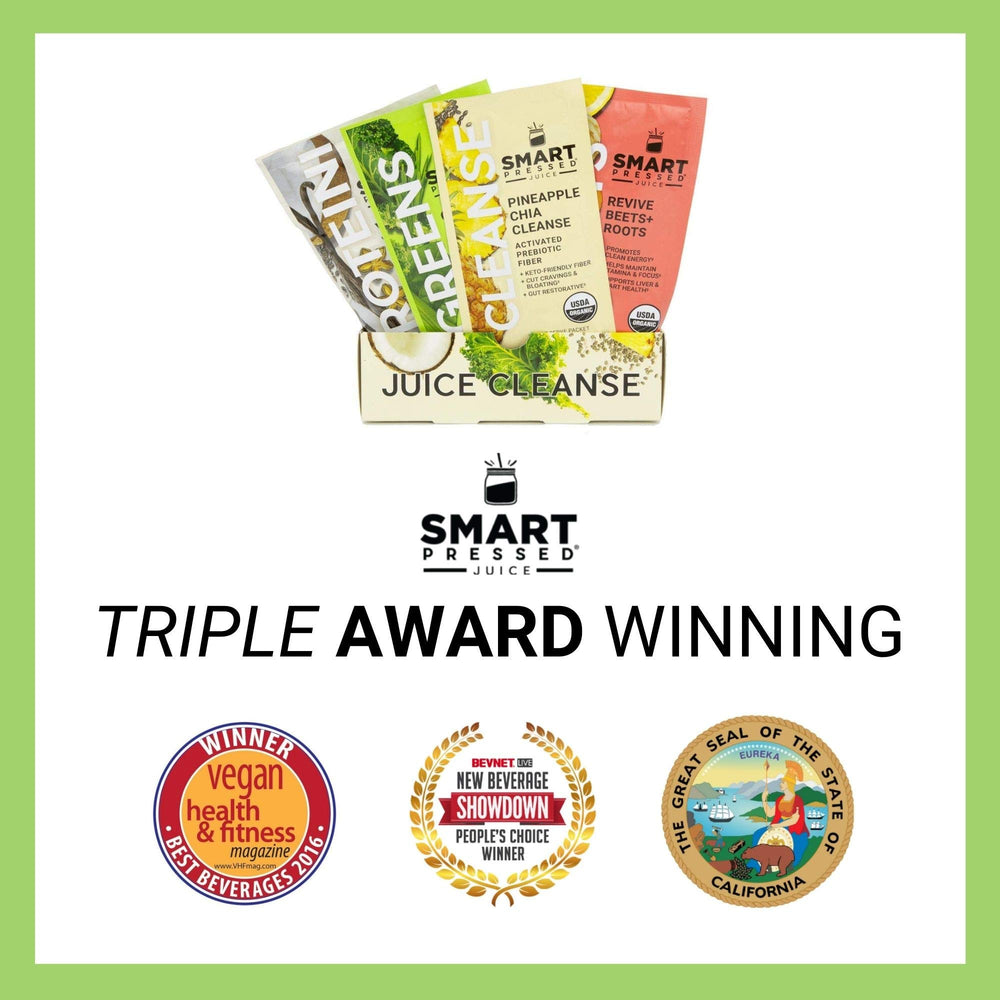 SMART Pressed vegan greens powder suits health-minded daily wellbeing.