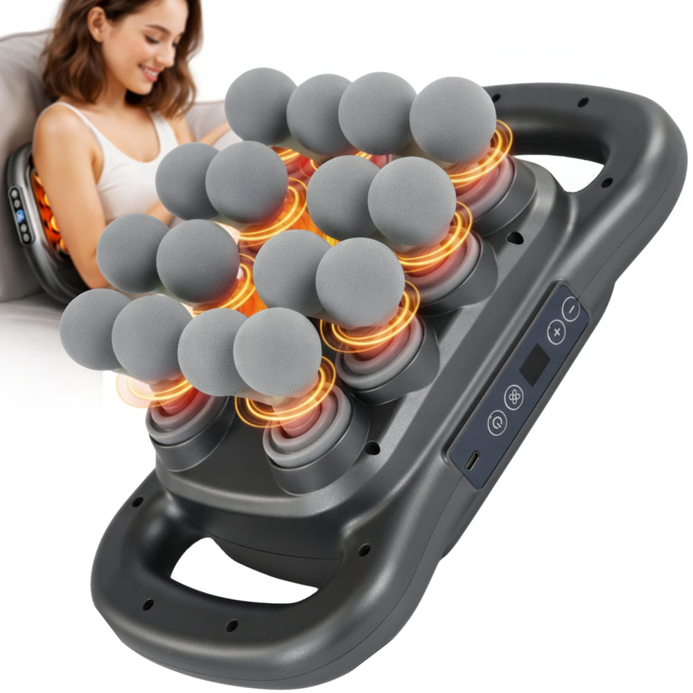 SMART SLOPPY 16-head deep tissue system for full-body relief and targeted muscle care.