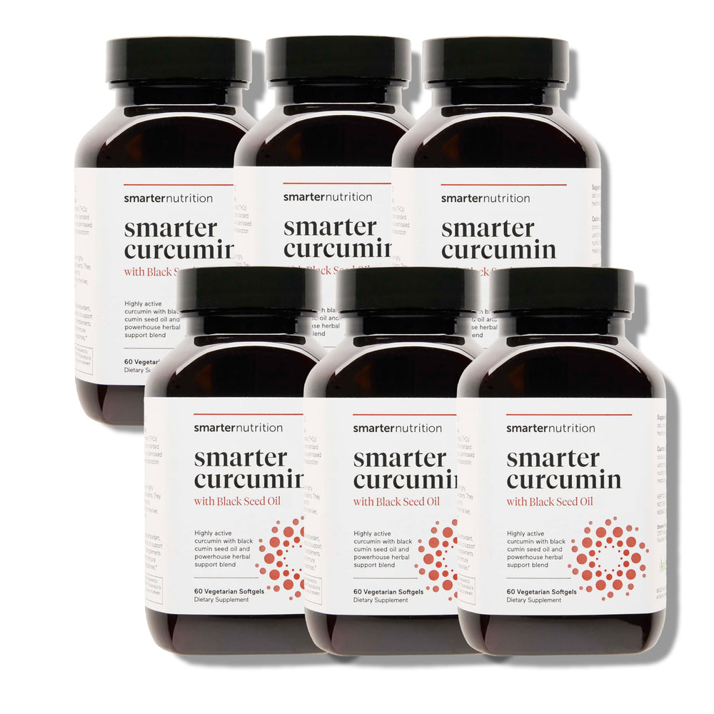 SMARTERNUTRITION Curcumin Softgels bottle for convenient daily use