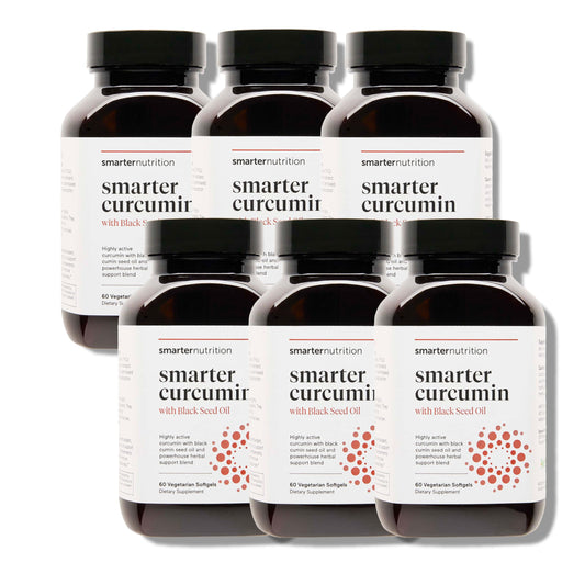 SMARTERNUTRITION Curcumin Softgels bottle for convenient daily use