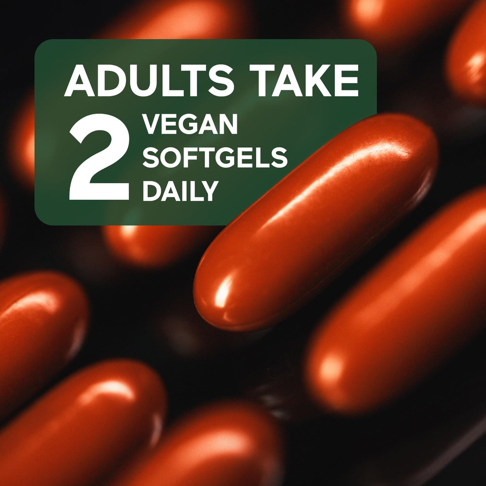 USA manufacturing facility seal on curcumin softgels packaging