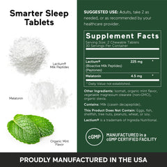 SMARTERNUTRITION USA-made seal shown on label.