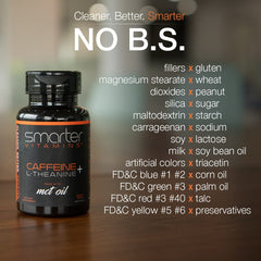 SmarterVitamins trio bottle setup highlighting the 2:1 ratio.