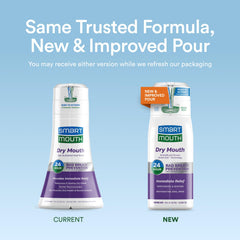 SmartMouth activated dry mouth mouthwash 3-pack display highlighting value
