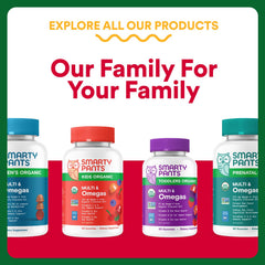 SmartyPants 90-count bottle label indicates a long-lasting supply.