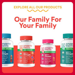 120-count bottle for a month of daily vitamins.