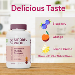 Serving-size image shows six gummies for daily serving.