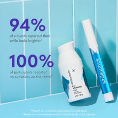 Smileactives whitening gel tackles coffee stains during brushing.