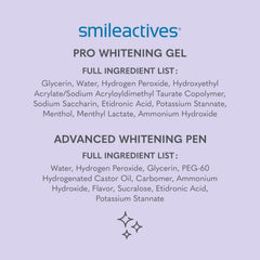 Smileactives coffee stain removal visual shows stain lifting with gel in action