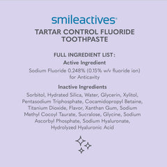 Smileactives fast-action whitening preview suggesting noticeable whitening progress