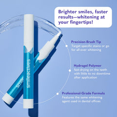 Smileactives Polyclean foam technology coats teeth evenly.