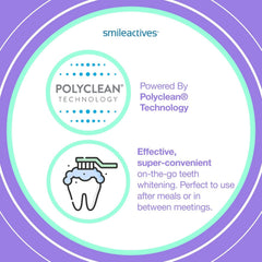 Smileactives Teeth Whitening Pen removes stubborn stains between teeth