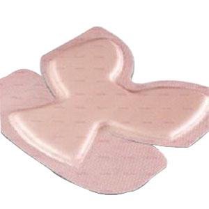 Smith and Nephew Allevyn Border Heel dressing application on heel for secure, conforming fit
