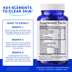 SMNutrition 3-in-1 skin support packaging communicates multi-factor benefits.