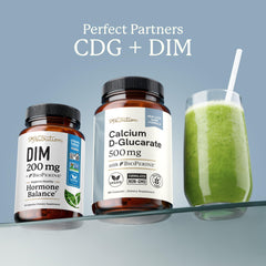 Bone-health concept with SMNutrition Calcium D-Glucarate tablets