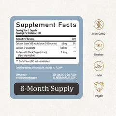 DIM pairing image with SMNutrition CDG bottle suggesting synergy