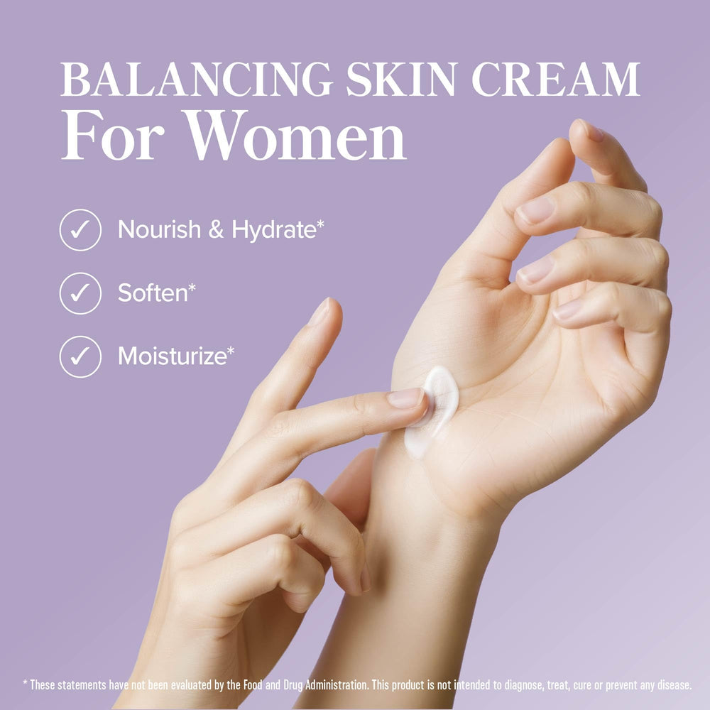 SMNutrition Estro-Life cream with wild yam for nourishing hydration.
