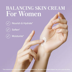SMNutrition Estro-Life cream with wild yam for nourishing hydration.