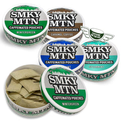 Smokey Mountain caffeinated pouches Arctic Mint — refreshing aroma and long-lasting flavor.