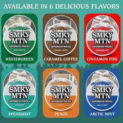 Smokey Mountain five-can box ready for home or on-the-go use