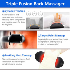 Smooth Triple Fusion device performing deep kneading and vibration on back muscles