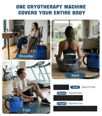 Smusrks Ice Machine portable multi‑joint design for knee, shoulder, ankle