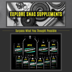 SNAC ZMA-5 athlete sleep scene after training evokes wellness focus.