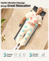 Auto-timer options (15-30 minutes) on Snailax massage mat
