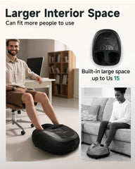 Snailax massager LCD panel enables quick, precise customization.
